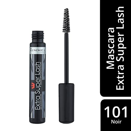 Rimmel Extra Super Lash Mascara, Black, 0.27 Fluid Ounce