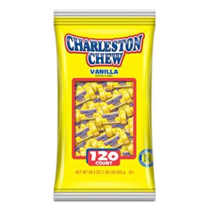 charleston chew vanilla flavor, pack of 120 .25 oz. bars