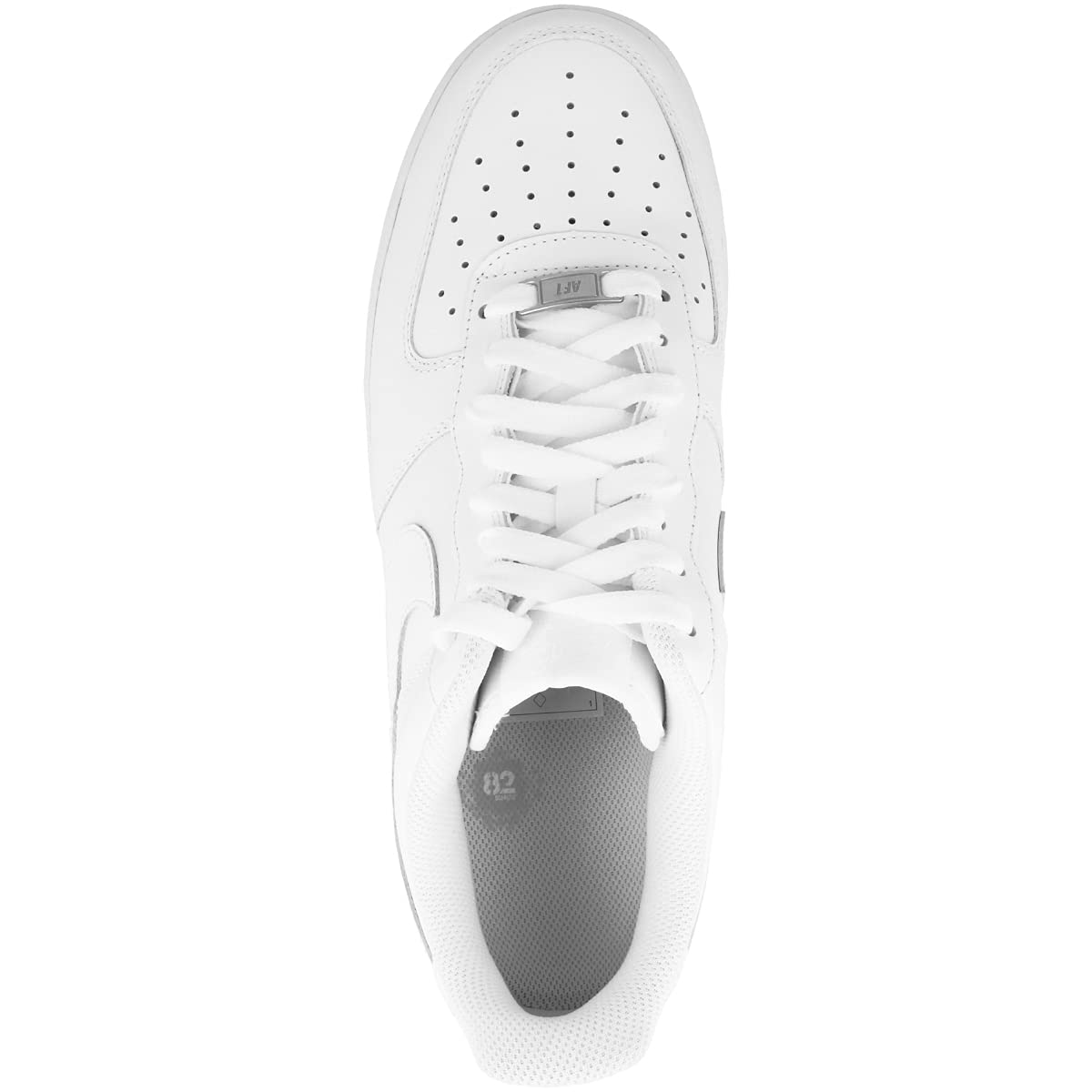 Nike Men's Basketball Shoes, White/White, 9