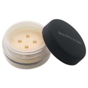 bareminerals single loose mineral eyeshadow, blendable + buildable from sheer to full color, creamy shimmer loose powder eyeshadow, talc-free, vegan