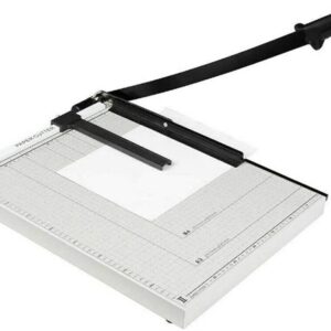 Paper Cutter Guillotine Style 18" Cut Length X 15" Inch Metal Base Trimmer