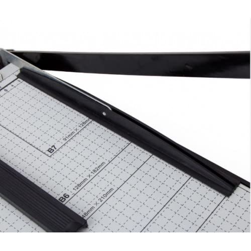 Paper Cutter Guillotine Style 18" Cut Length X 15" Inch Metal Base Trimmer