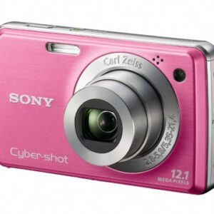 Sony Cybershot DSC-W220 12MP Digital Camera with 4x Optical Zoom with Super Steady Shot Image Stabilization (Light Pink) (OLD MODEL)