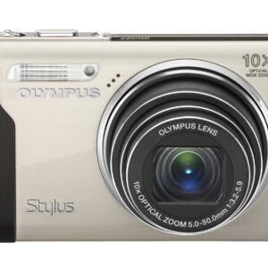 OM SYSTEM OLYMPUS Stylus 9000 12 MP Digital Camera with 10x Wide Angle Optical Dual Image Stabilized Zoom and 2.7-Inch LCD (Champagne)