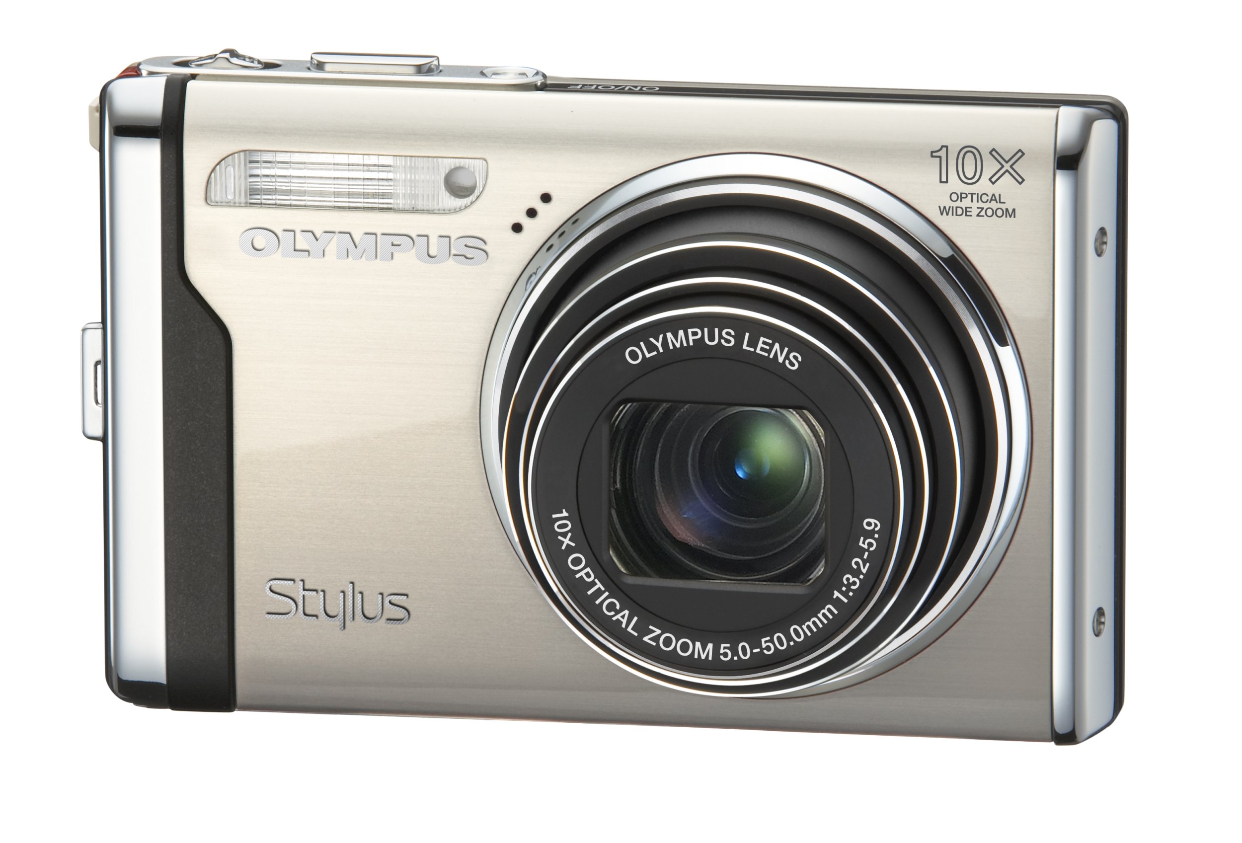 OM SYSTEM OLYMPUS Stylus 9000 12 MP Digital Camera with 10x Wide Angle Optical Dual Image Stabilized Zoom and 2.7-Inch LCD (Champagne)