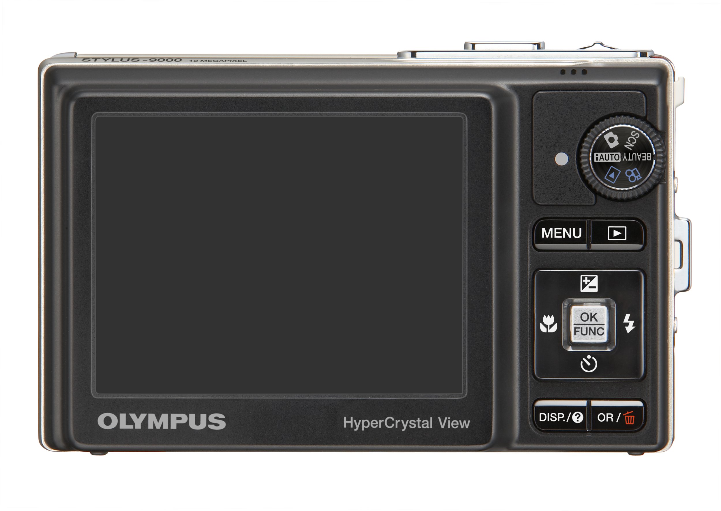 OM SYSTEM OLYMPUS Stylus 9000 12 MP Digital Camera with 10x Wide Angle Optical Dual Image Stabilized Zoom and 2.7-Inch LCD (Champagne)