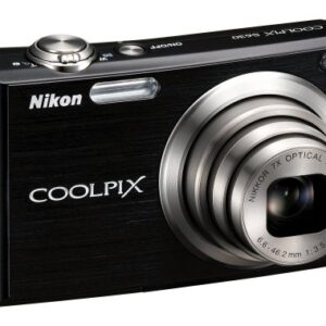 Nikon Coolpix S630 12MP Digital Camera with 7x Optical Vibration Reduction (VR) Zoom and 2.7 inch LCD (Jet Black)