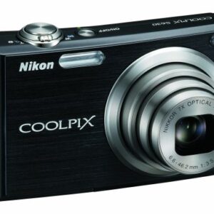 Nikon Coolpix S630 12MP Digital Camera with 7x Optical Vibration Reduction (VR) Zoom and 2.7 inch LCD (Jet Black)