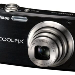 Nikon Coolpix S630 12MP Digital Camera with 7x Optical Vibration Reduction (VR) Zoom and 2.7 inch LCD (Jet Black)