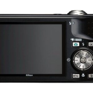 Nikon Coolpix S630 12MP Digital Camera with 7x Optical Vibration Reduction (VR) Zoom and 2.7 inch LCD (Jet Black)