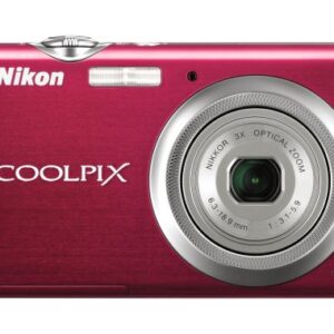 Nikon Coolpix S230 10MP Digital Camera with 3x Optical Zoom and 3 inch Touch Panel LCD (Gloss Red)