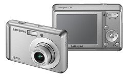 samsung sl30 10mp digital camera with 3x optical zoom and 2.5 inch lcd (silver)