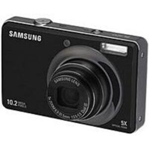 samsung sl420 10mp digital camera with 5x dual image stabilized zoom and 2.7 inch lcd (black)