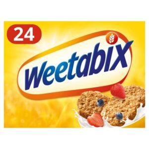 weetabix breakfast cereal, 24 biscuits