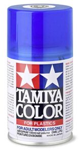 tamiya spray lacquer ts-72 clear blue tam85072 lacquer primers & paints