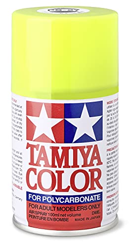 Tamiya 86027 Paint Spray, Fluorescent Yellow