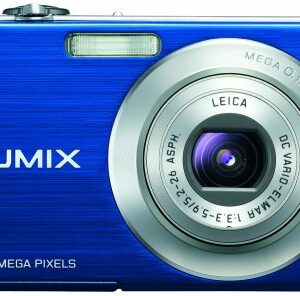 Panasonic Lumix DMC-FS15 12MP Digital Camera with 5x MEGA Optical Image Stabilized Zoom and 2.7 inch LCD (Blue)