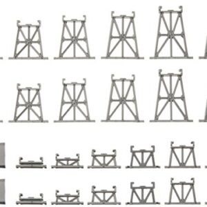 Bachmann Industries Graduated Trestle Track Set, N Scale, 26-Piece