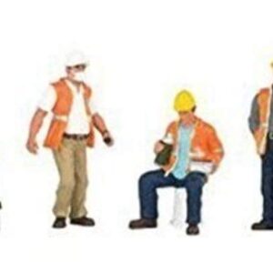 Bachmann Trains - FIGURES - MAINTENANCE WORKERS (6pcs/pk) - O Scale