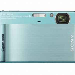 Sony Cyber-shot DSC-T90 12 MP Digital Camera with 4x Optical Zoom and Super Steady Shot Image Stabilization (Blue)