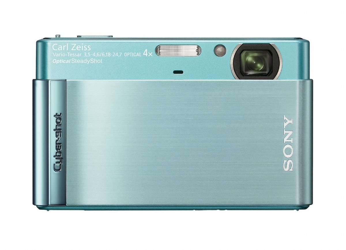 Sony Cyber-shot DSC-T90 12 MP Digital Camera with 4x Optical Zoom and Super Steady Shot Image Stabilization (Blue)