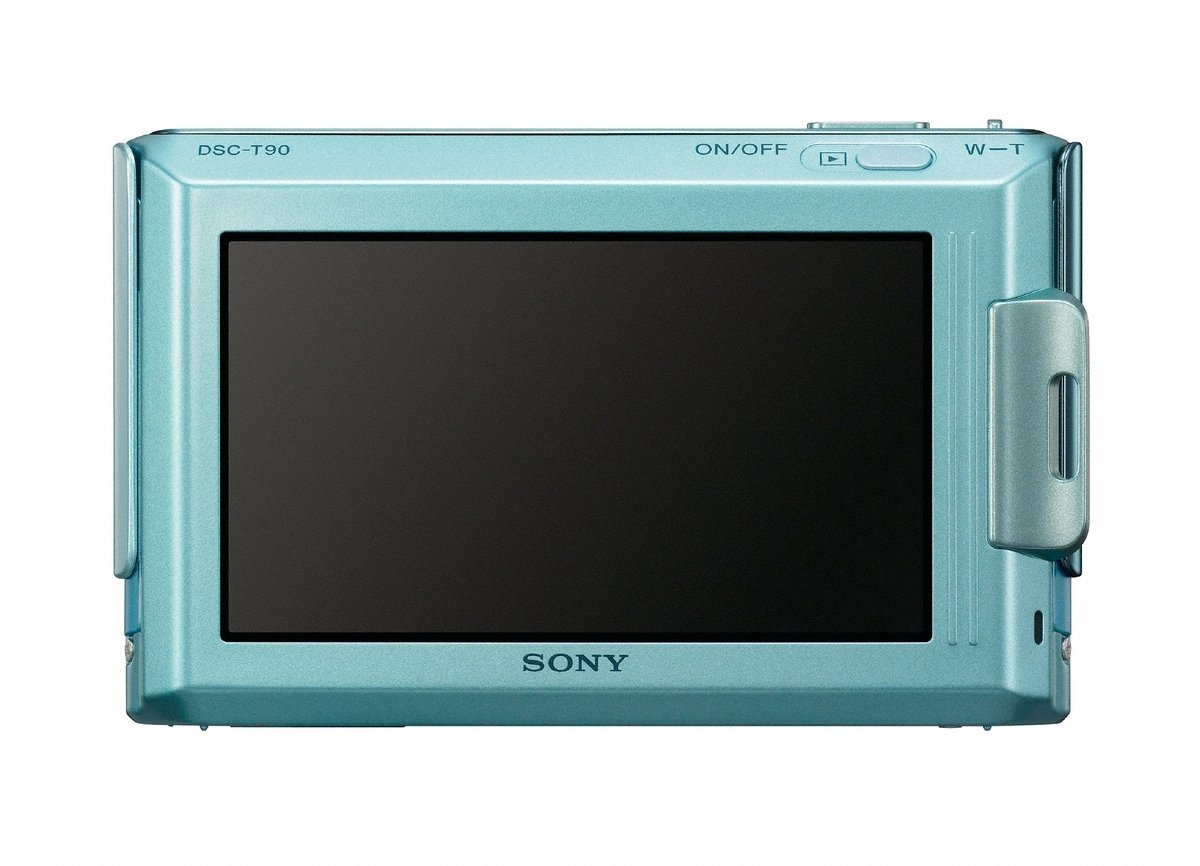 Sony Cyber-shot DSC-T90 12 MP Digital Camera with 4x Optical Zoom and Super Steady Shot Image Stabilization (Blue)