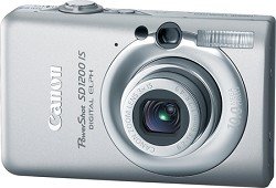 canon powershot sd1200is 10 mp digital camera with 3x optical image stabilized zoom and 2.5-inch lcd (silver)
