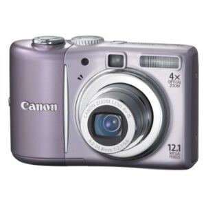 Canon PowerShot A1100IS 12.1 MP Digital Camera with 4x Optical Image Stabilized Zoom and 2.5-inch LCD (Pink) (OLD MODEL)