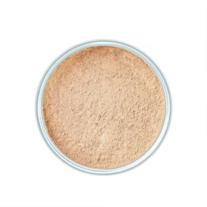 artdeco mineral powder foundation - light beige – loose setting powder for a smooth & matte finish - medium coverage - perfect for sensitive & oily skin - makeup with zinc & magnesium - vegan-0.53 oz