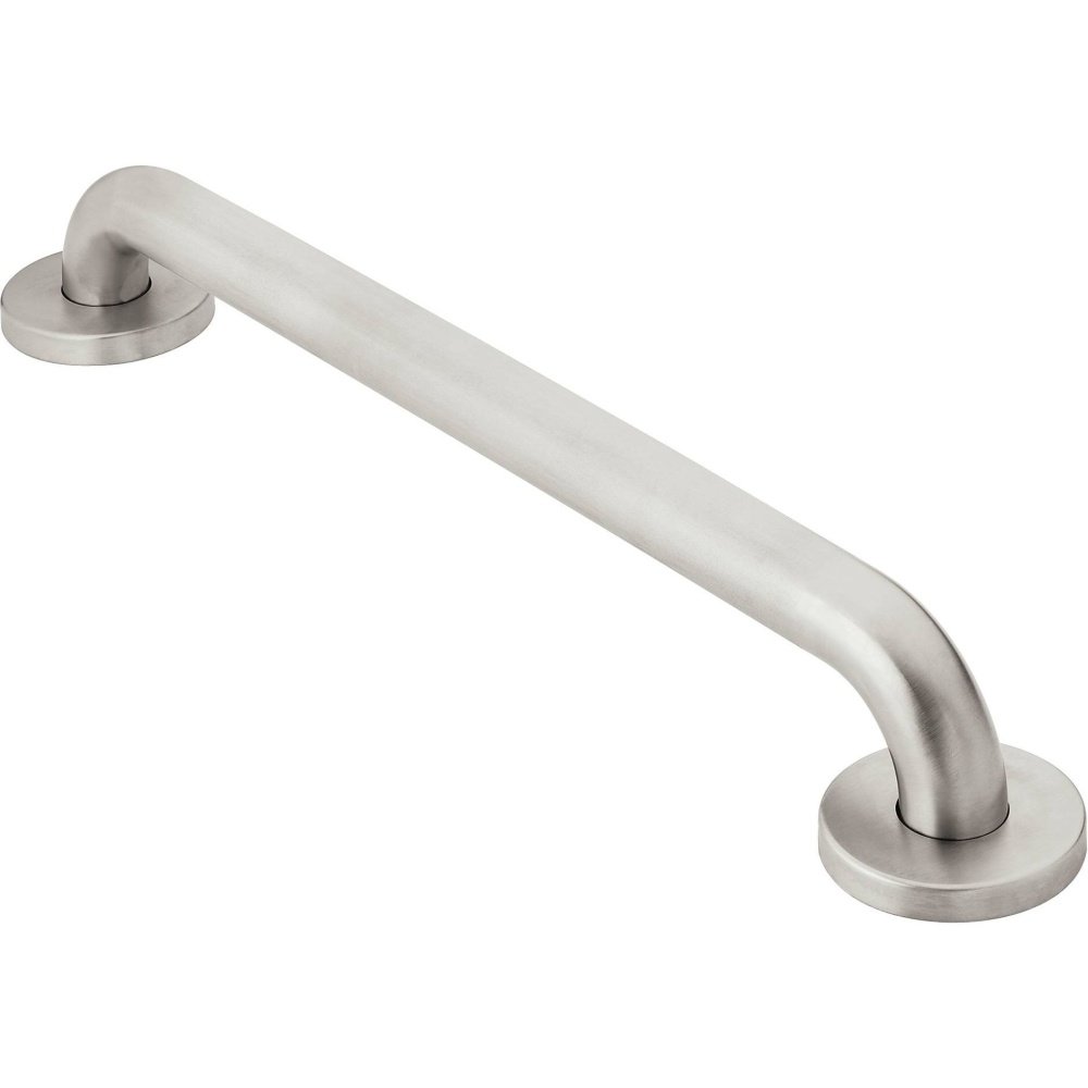 Moen R8748P Home Care Bathroom Safety 48-Inch Grab Bar with Concealed Screws, Peened