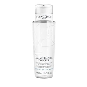 lancôme​ eau fraiche douceur micellar water makeup remover - cleanses skin & removes even waterproof makeup - 13.5 fl oz