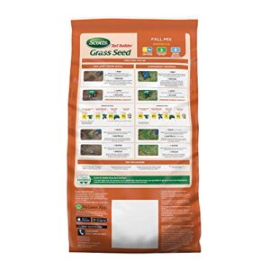 Scotts Turf Builder Grass Seed Fall Overseeding Mix, Thickens & Strengthen to Help Prevent Future Weeds, 15 lbs.