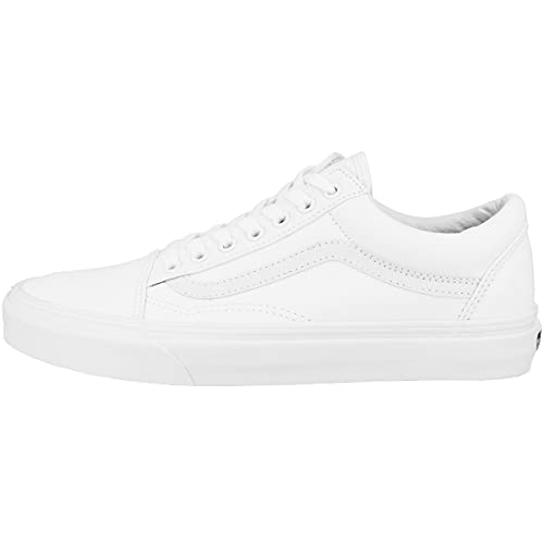 Vans Women's Old Skool(tm) Core Classics, True White, Mens 13