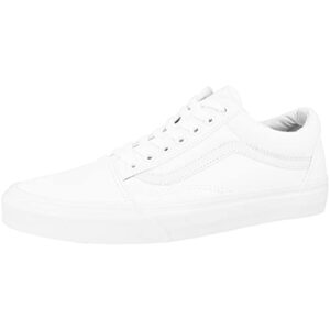 Vans Women's Old Skool(tm) Core Classics, True White, Mens 13