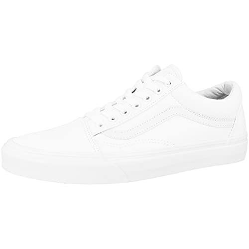 Vans Women's Old Skool(tm) Core Classics, True White, Mens 13