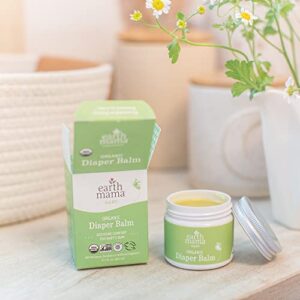 Earth Mama Organic Diaper Balm 2-Ounce | Diaper Cream for Baby | EWG Verified, Petroleum & Artificial Fragrance-Free with Calendula for Sensitive Skin