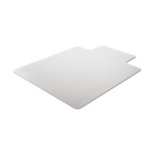 Universal Cleated Chair Mat for Low and Medium Pile Carpet 36 x 48 Clear