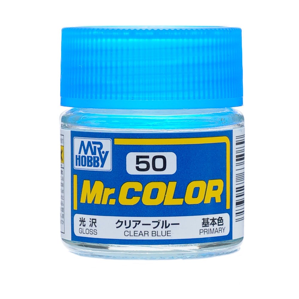 GSI Creos Mr. Color C50 Clear Blue (Gloss) Paint (Japan Import)