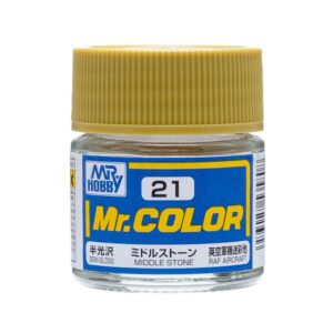 c21 semi-gloss middle stone 10ml, gsi mr. color