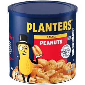 Planters Salted Peanuts (56 oz Canister)