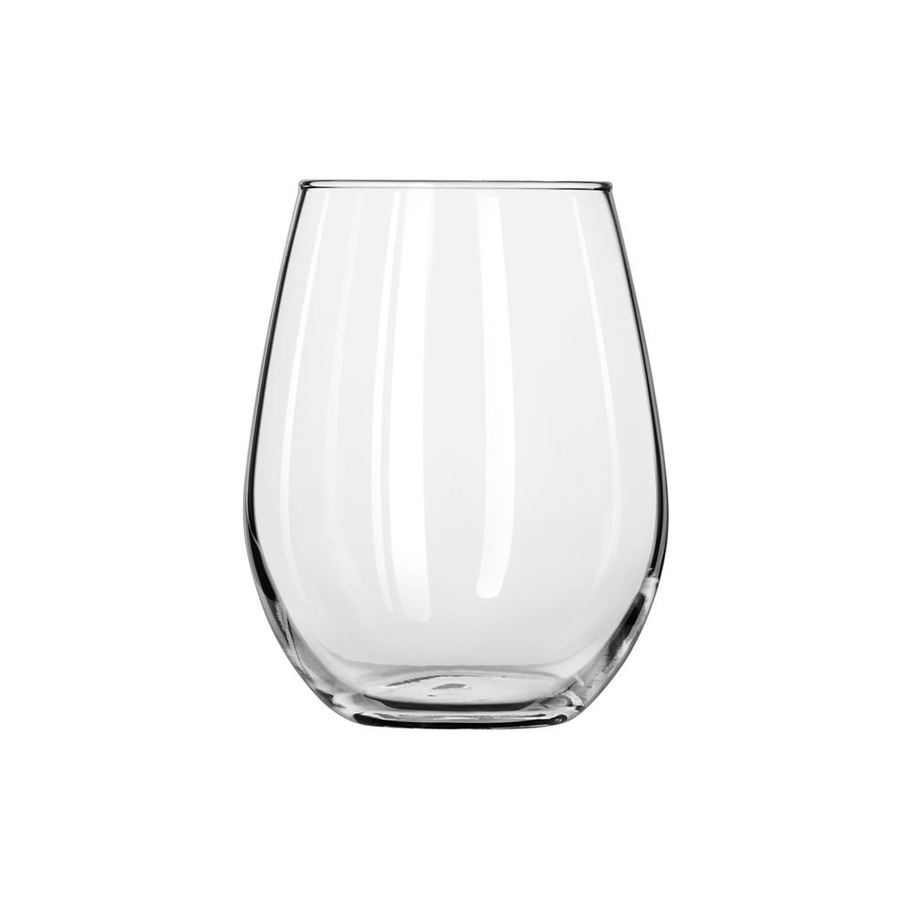 Libbey 217 11.75 Ounce Stemless White Wine Glass (08-1605) Category: Wine Glasses