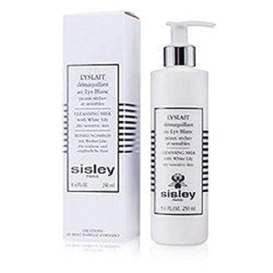 sisley botanical cleansing milk with white lily, 8.4-ounce bottle