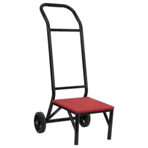 flash furniture theresa banquet chair / stack chair dolly