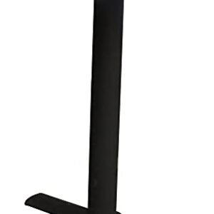 Regency Pair of Cain T-Base Table Legs, 28", Black