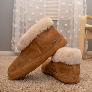 Acorn Men's Sheepskin Bootie Slipper