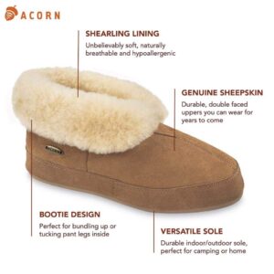 Acorn Men's Sheepskin Bootie Slipper