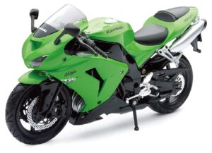 newray 1:12 motorcycle 2006 kawasaki zx-10r- sport bike