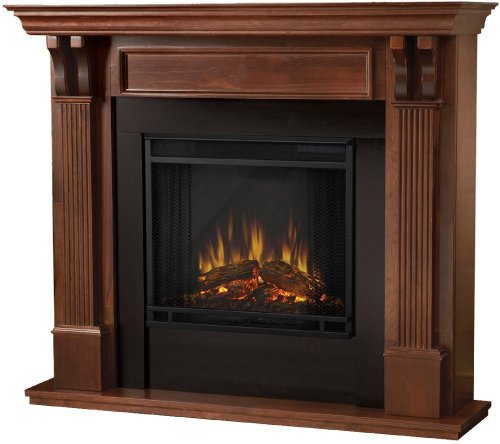 Real Flame Ashley Electric Fireplace, Blackwash