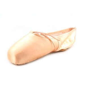 capezio women's contempora pointe shoe, european pink, 8 c us