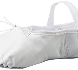 Capezio womens Daisy Shoe Ballet Flat, White, 6 Narrow US